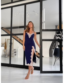 Koszula Nocne HC-M-103 Granatowy