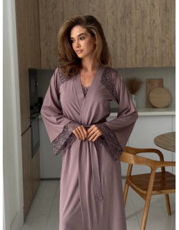 Szlafrok X-M-50 Latte