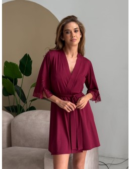 Szlafrok X-M-49 Bordeaux