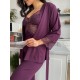 Pajama Set TP-M-4 Leśna jagoda Violet Delux