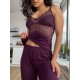 Pajama Set TP-M-4 Leśna jagoda Violet Delux