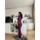 Pajama Set TP-M-4 Leśna jagoda Violet Delux