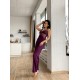 Pajama Set TP-M-4 Leśna jagoda Violet Delux