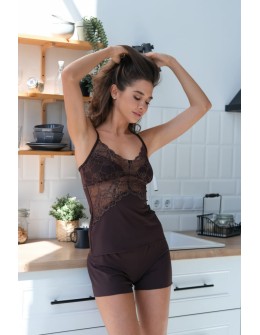 Piżama P-M-60 Czekolada