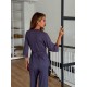 Pajama Set 4 pieces M-1 Lawendowa mgła Violet Delux